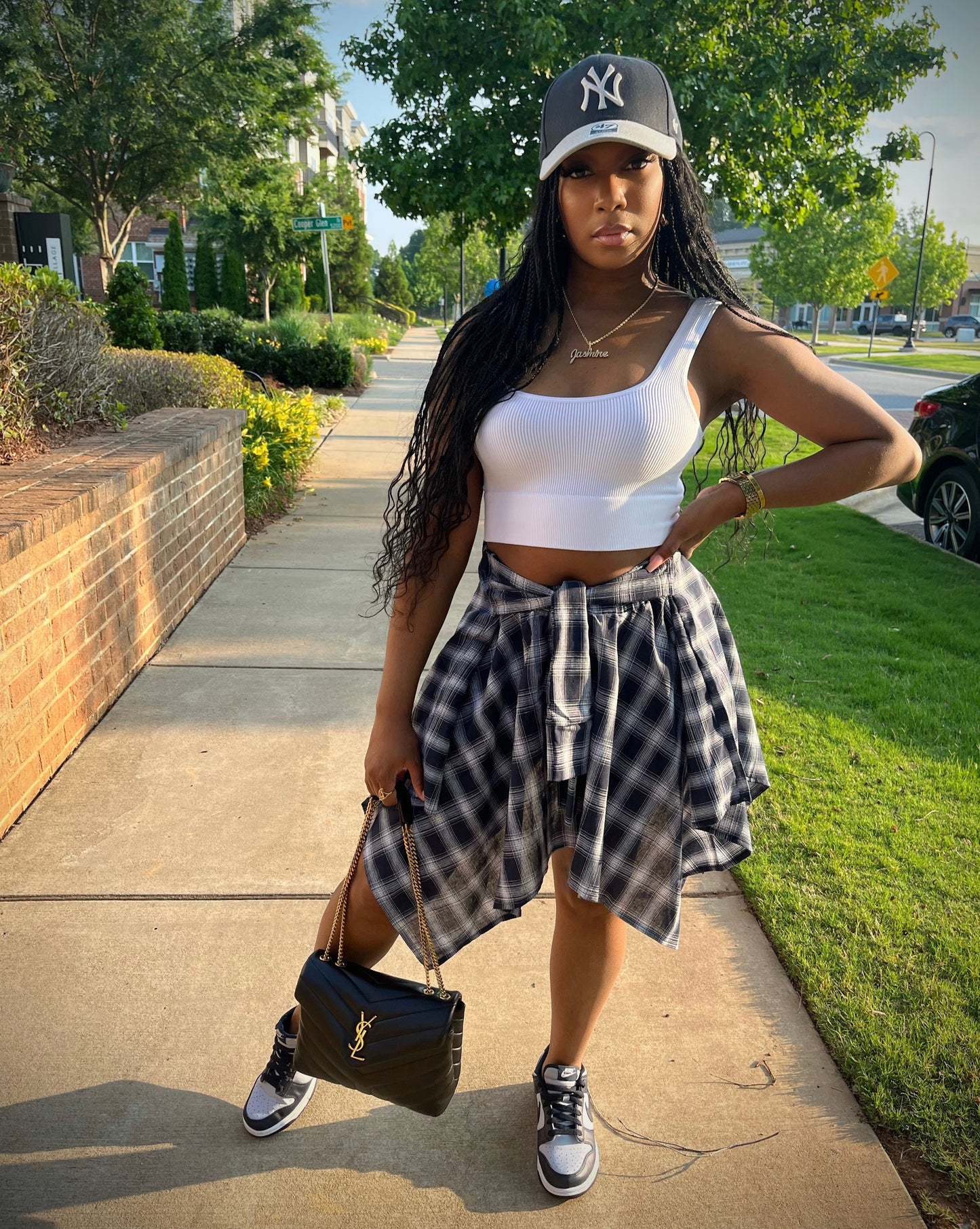 Up Top Plaid Skirt