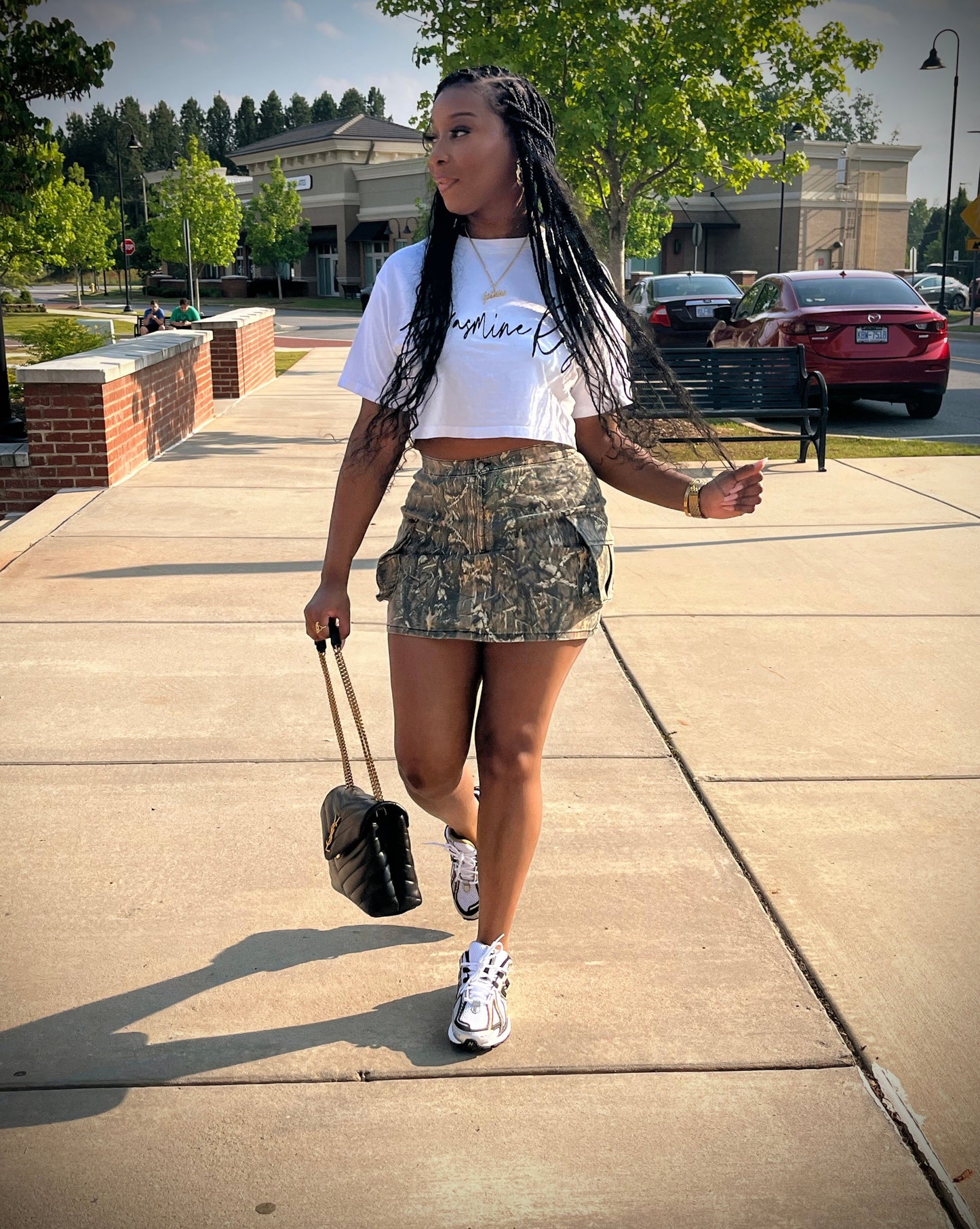On the Hunt Mini Skirt