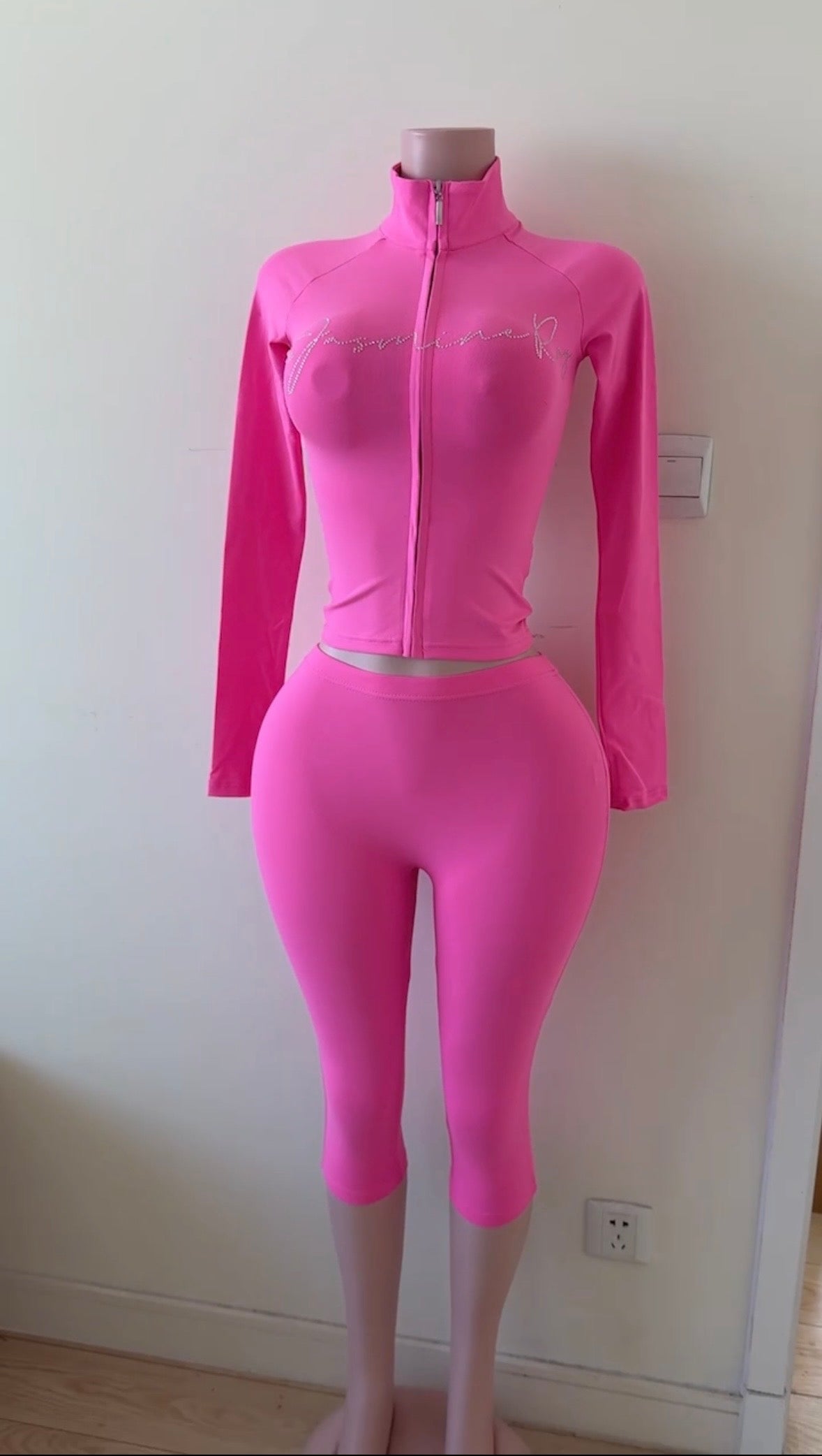 Pretty Pink Capri Set
